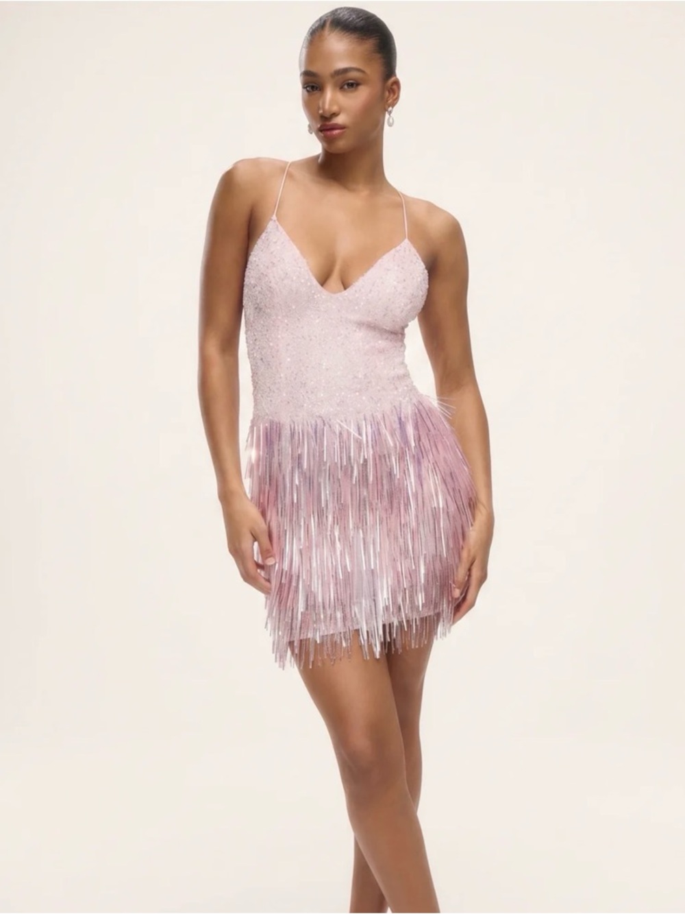 Galia Lahav Clara Dress in Baby Pink NWT